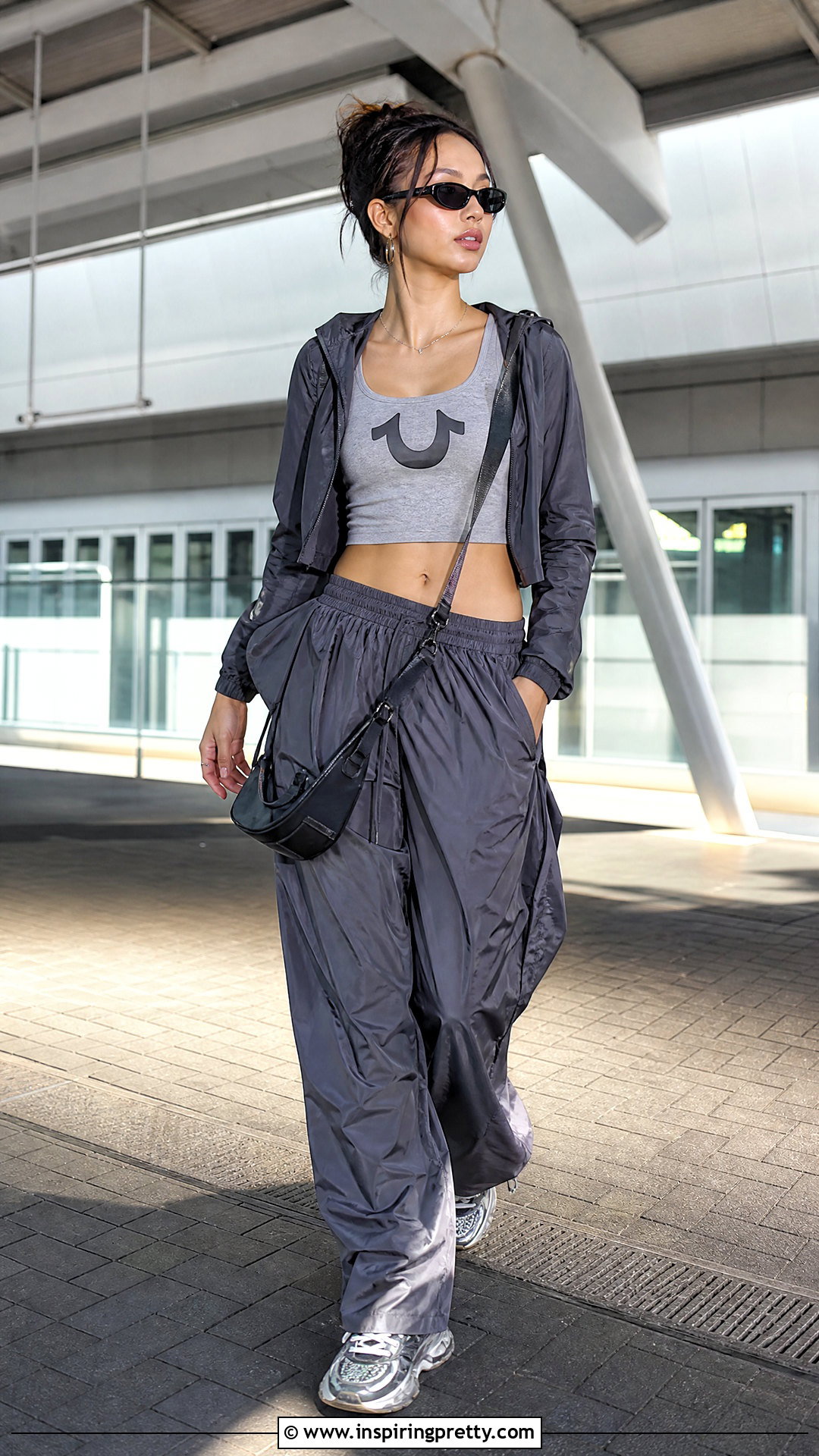True Religion Tank Top With Parachute Pants - 25 true religion tank tops outfit ideas