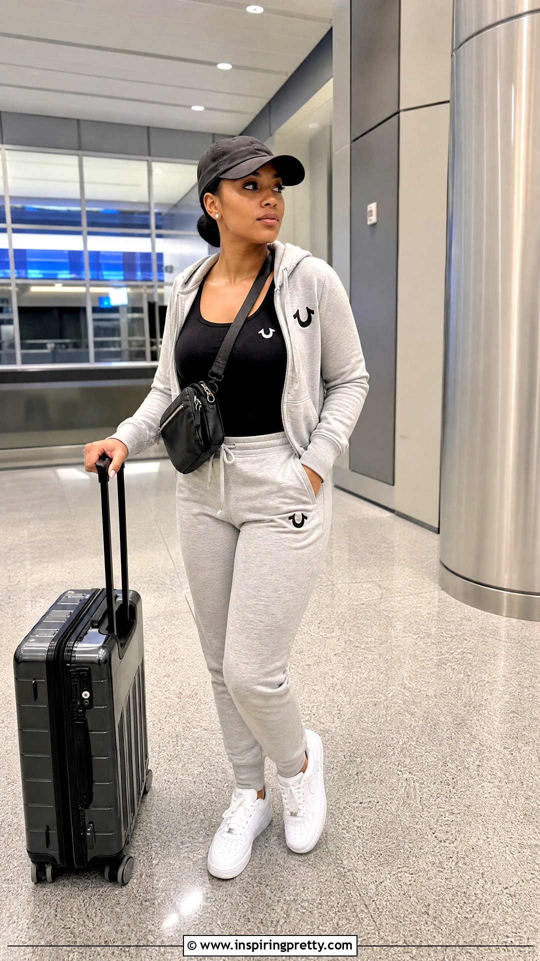 True Religion Tank Top With Zip Hoodie And Joggers - 25 true religion tank tops outfit ideas
