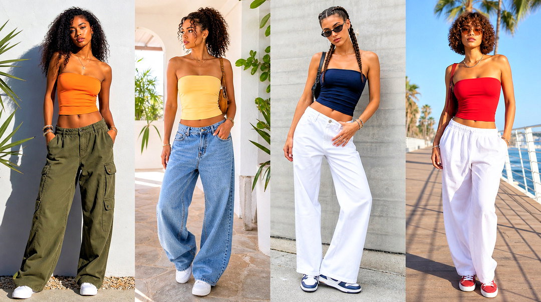 50 Tube Top Hairstyle Ideas for Polished Summer Looks