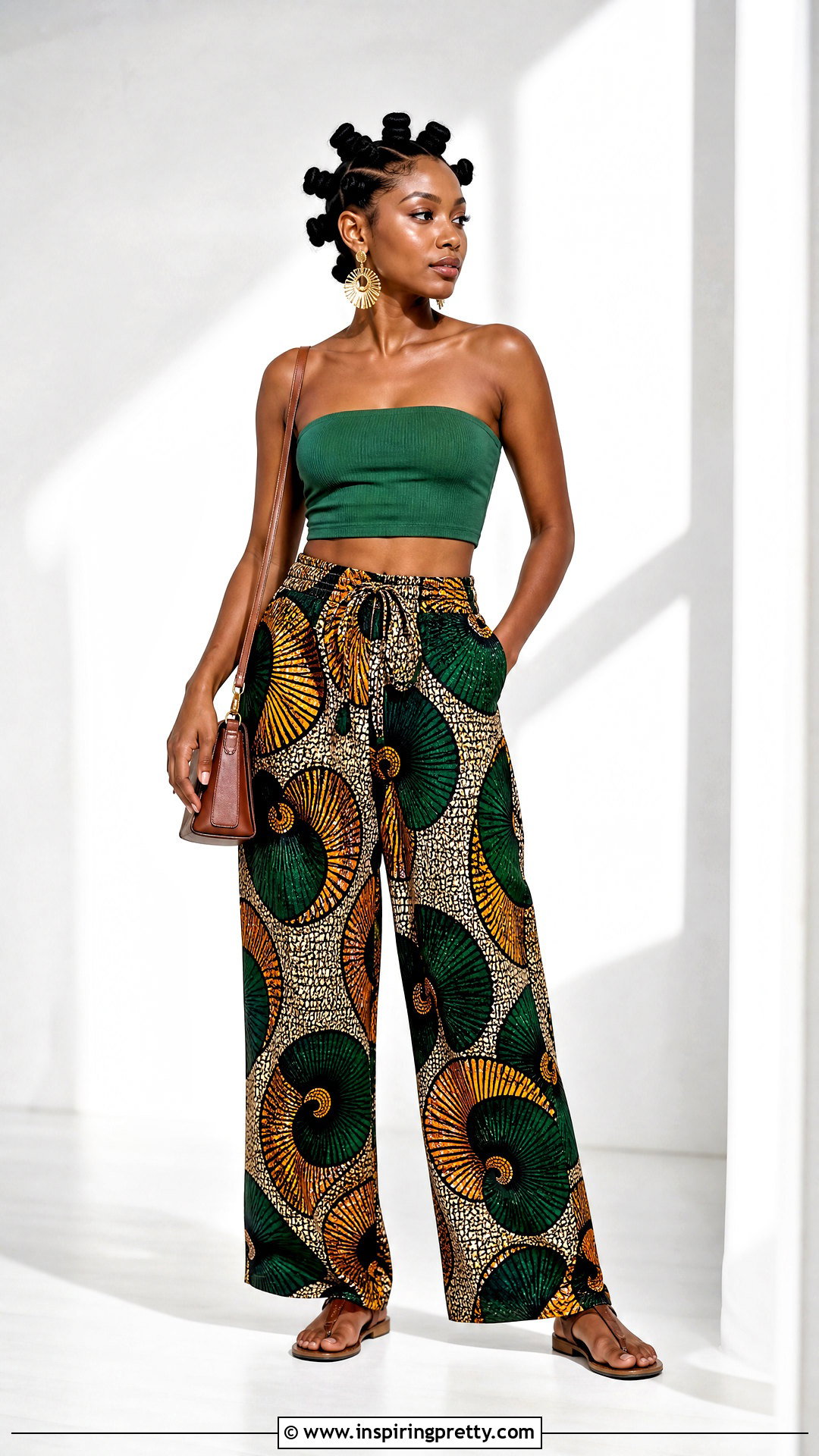 Tube Top With Bantu Knots - 50 tube top hairstyle ideas