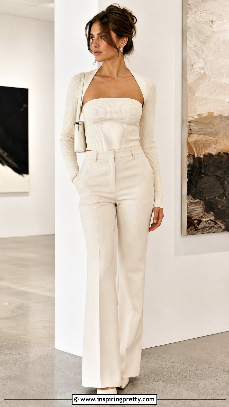 Tube Top With Bolero And Tailored Trousers - 25 early 2000s tube tops