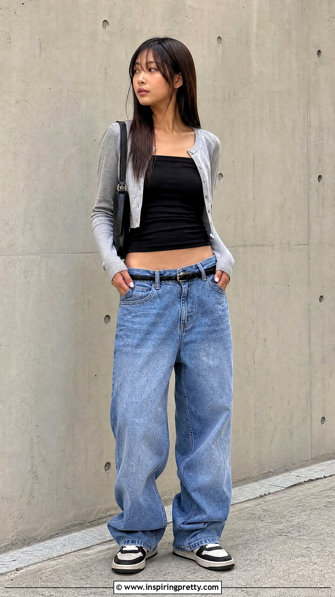 Tube Top With Low Rise Jeans - 50 tube tops outfit ideas