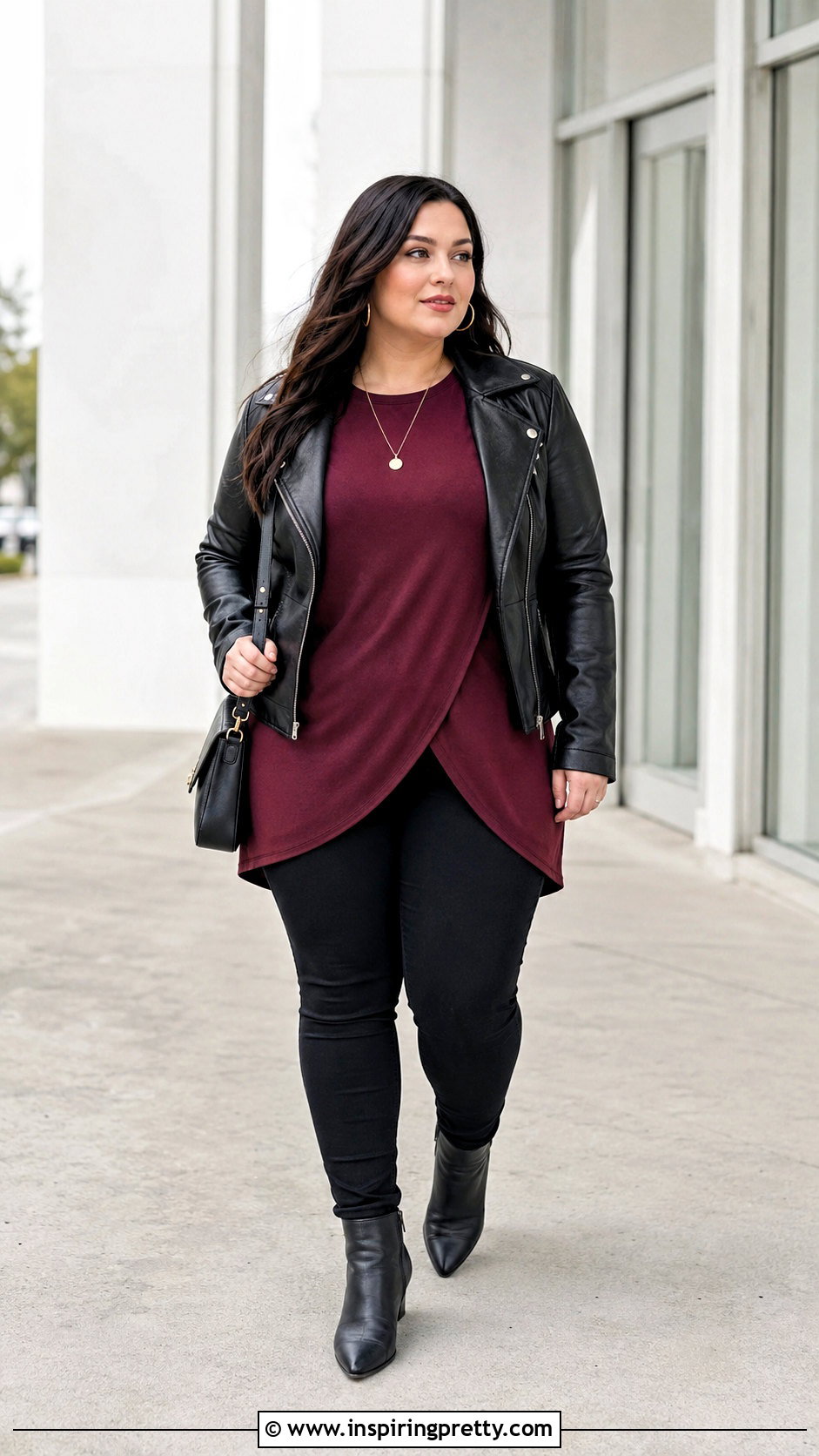 Tulip Hem Top With Skinny Jeans and Ankle Boots - 25 Tulip Hem Top outfit ideas