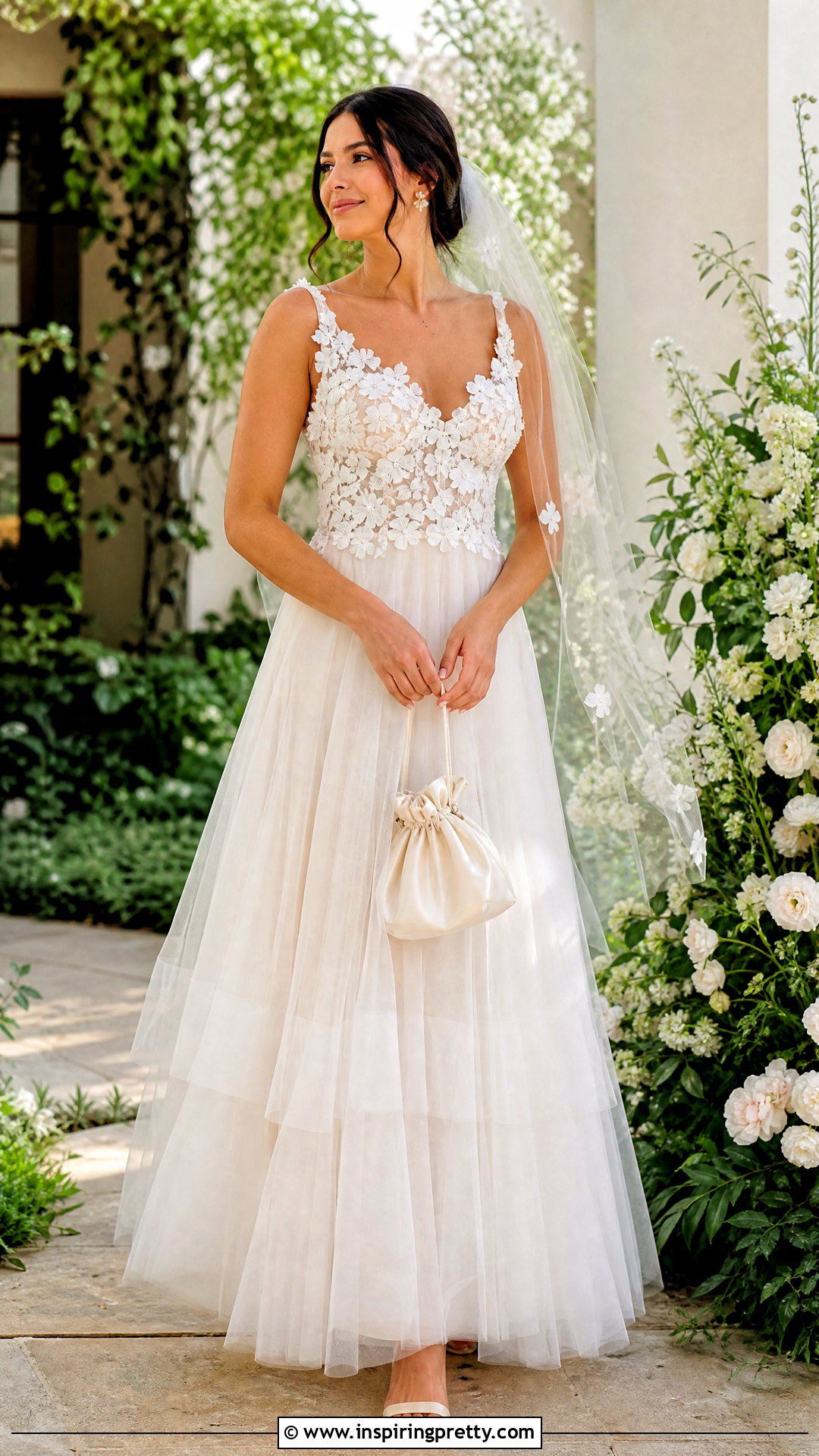 Tulle Wedding Skirt With Floral Applique Top - 25 Tulle Wedding Skirt And Top outfit ideas