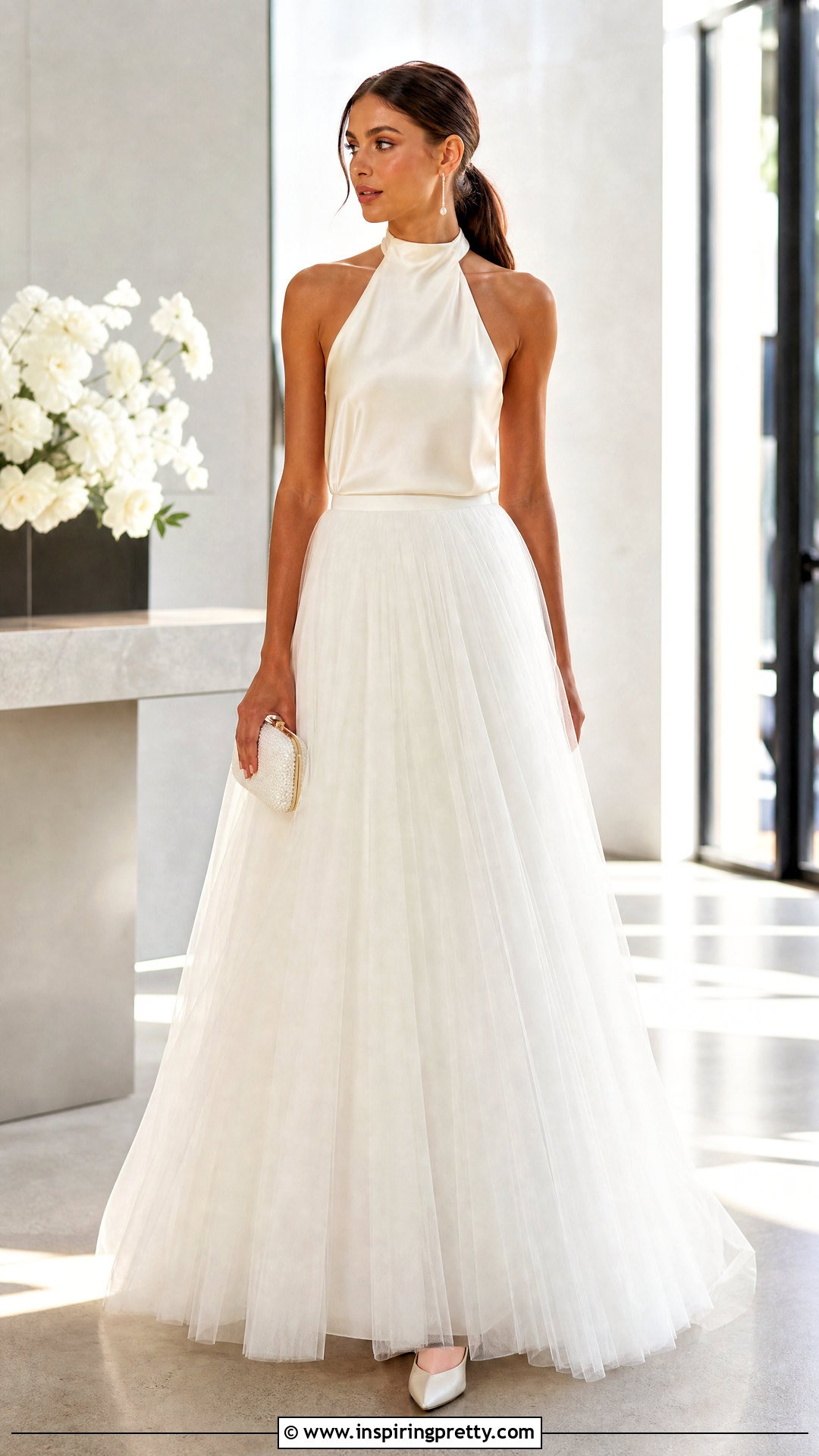 Tulle Wedding Skirt With Halter Neck Top - 25 Tulle Wedding Skirt And Top outfit ideas