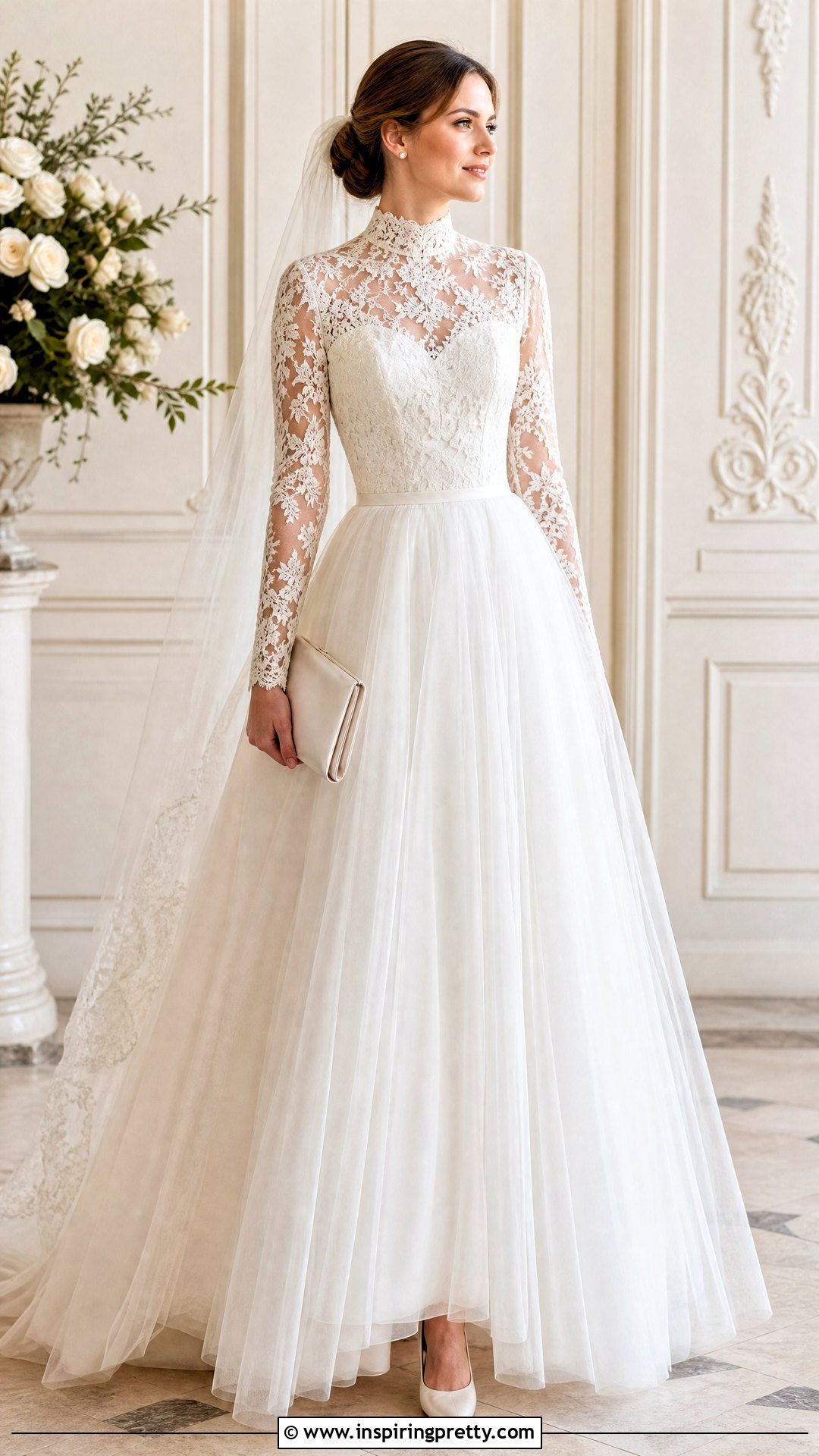 Tulle Wedding Skirt With High Neck Lace Top - 25 Tulle Wedding Skirt And Top outfit ideas