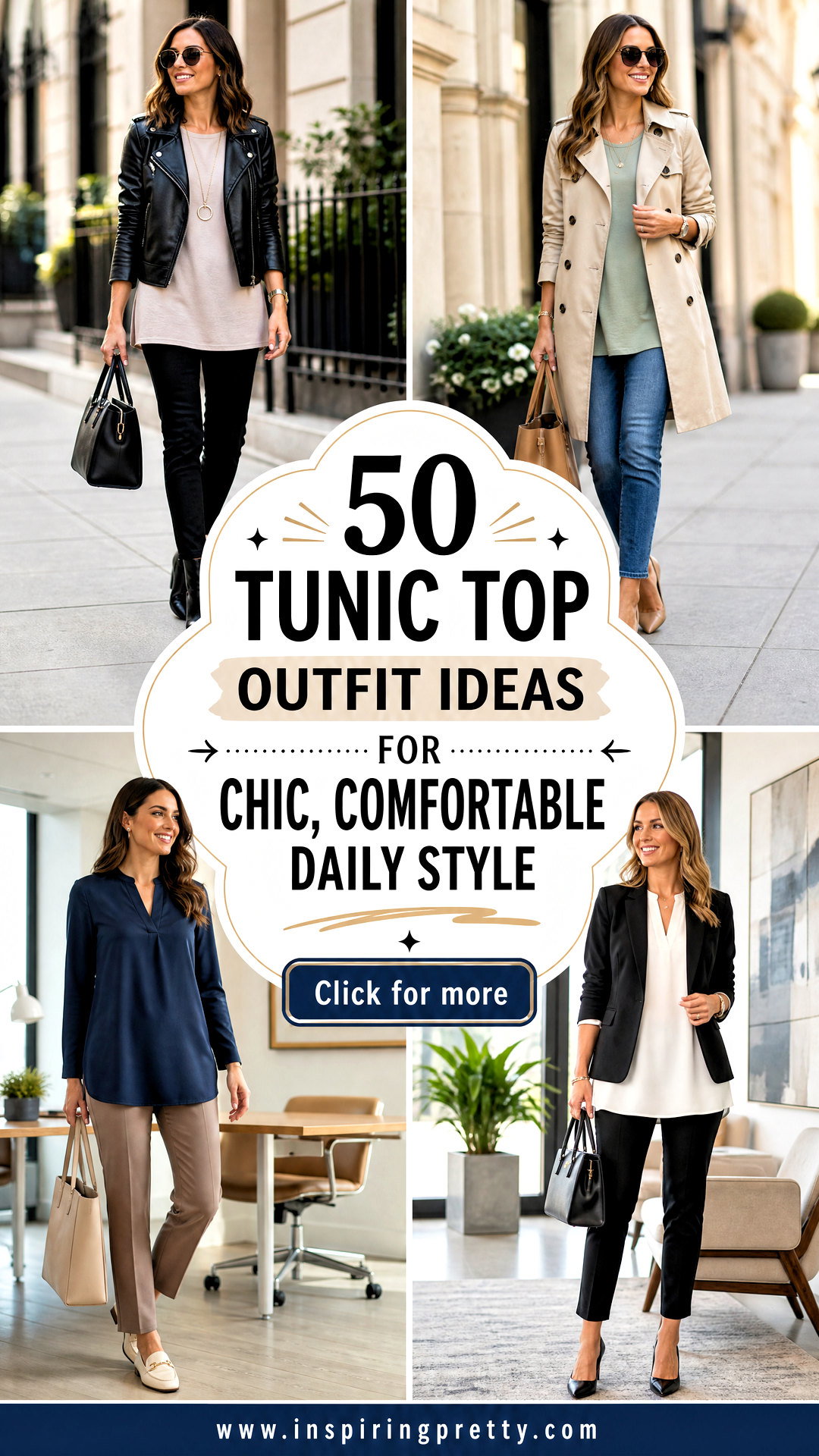50 Tunic Top Outfit Ideas for Chic Comfortable Daily Style - 50 Tunic Top Outfit Ideas for Chic, Comfortable Daily Style