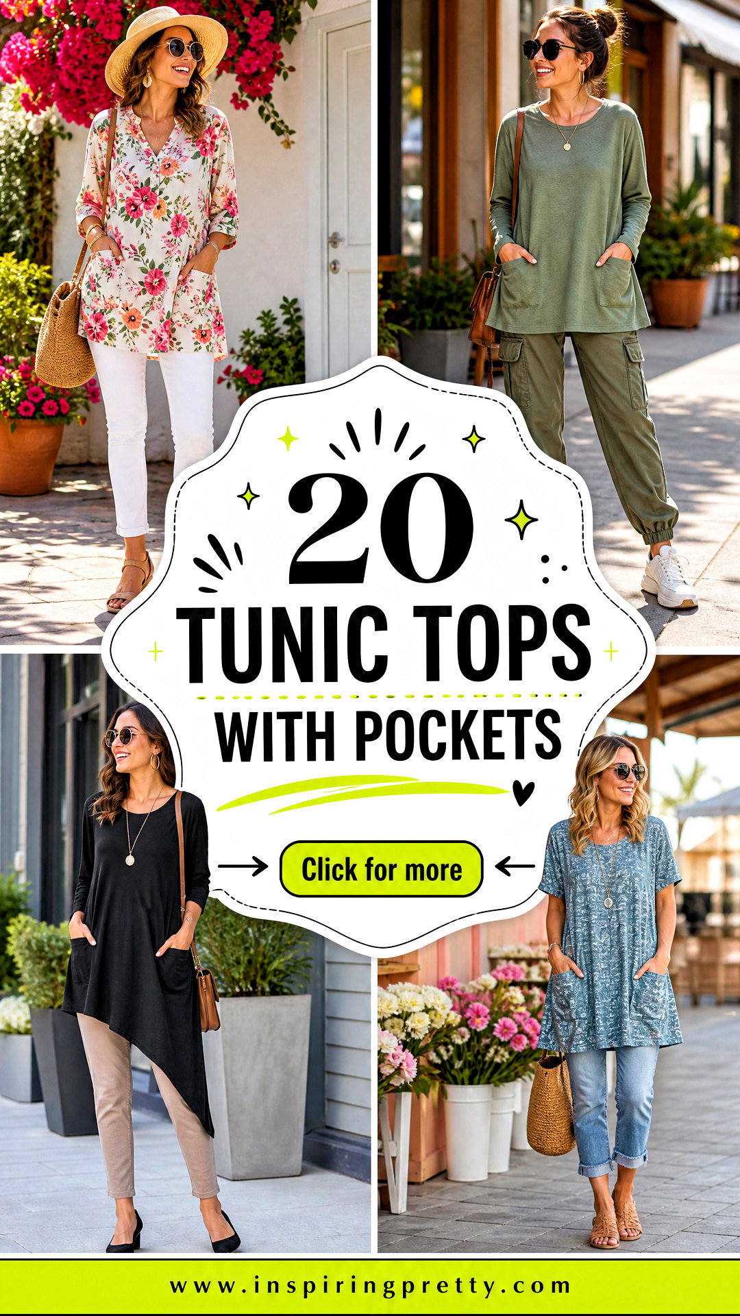 20 Tunic Tops With Pockets for Practical Everyday Style - 20 Tunic Tops With Pockets for Practical Everyday Style