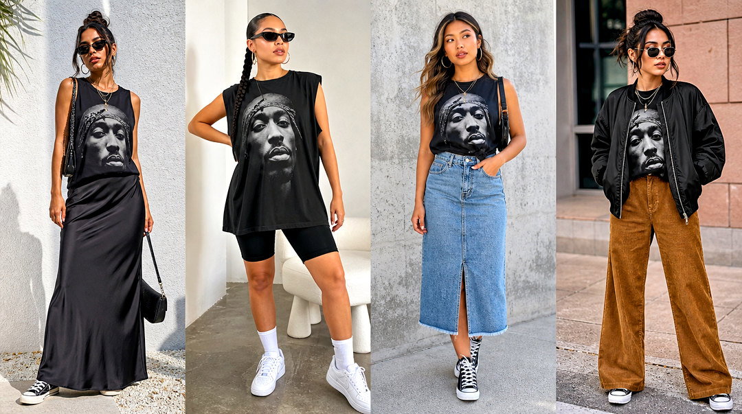 25 Tupac Tank Top Outfit Ideas for Iconic Streetwear Looks