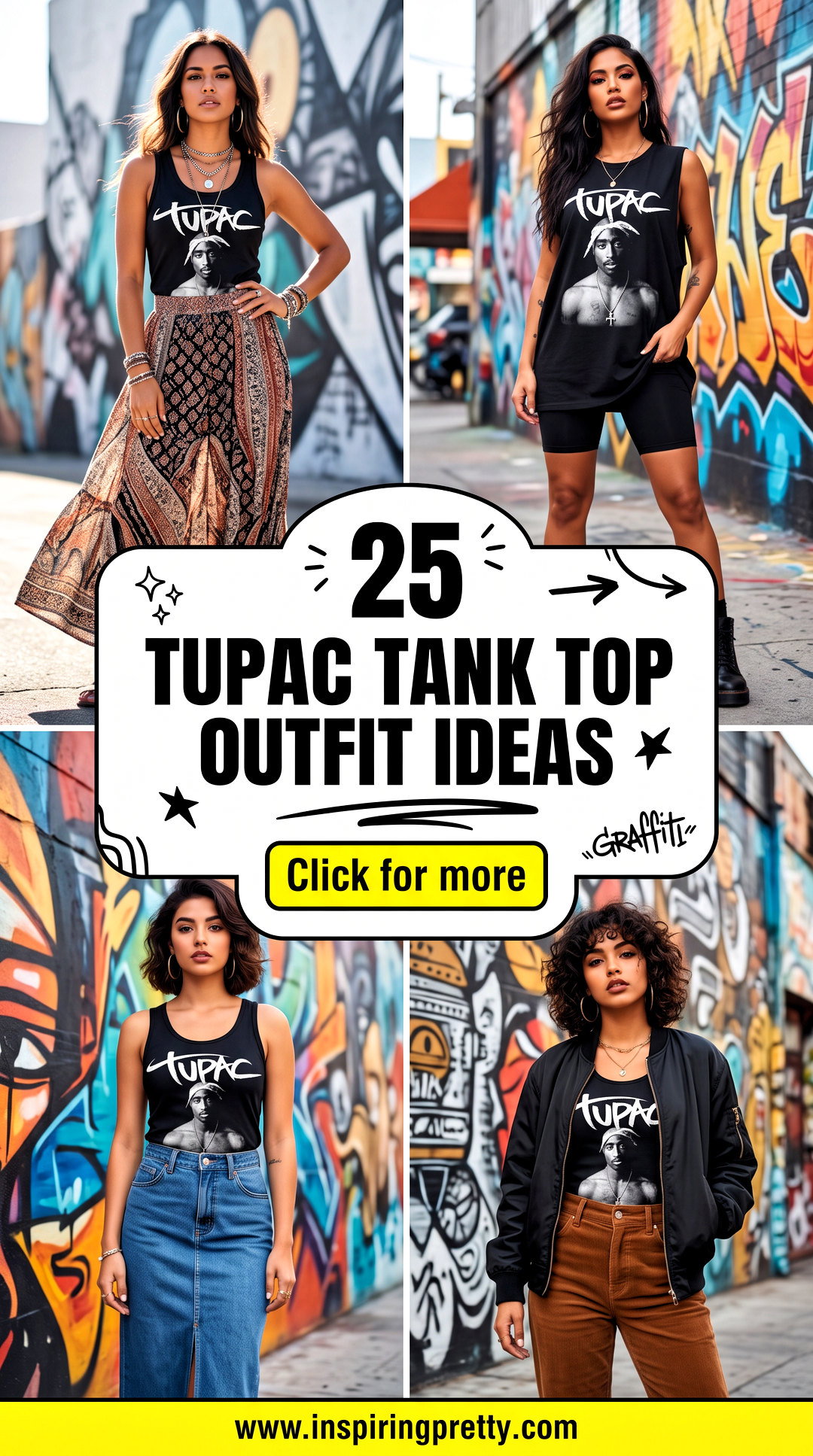 25 Tupac Tank Top Outfit Ideas for Iconic Streetwear Looks - 25 Tupac Tank Top Outfit Ideas for Iconic Streetwear Looks