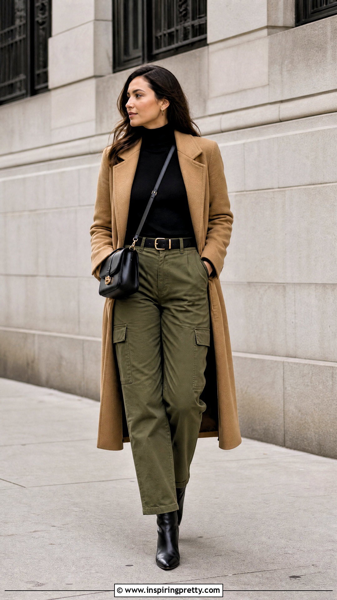 Turtleneck With Cargo Pants - 50 tops to wear with cargo pants
