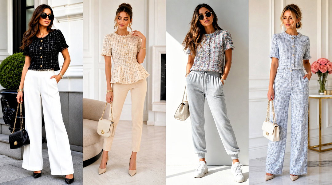 50 Tweed Top Outfit Ideas for Timeless, Polished Style