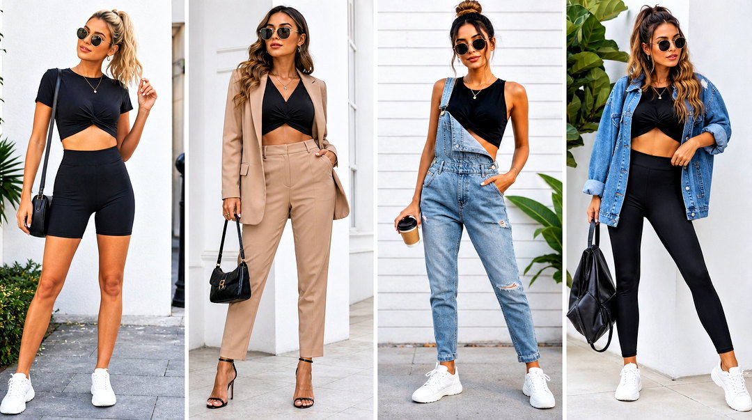 25 Twist Crop Top Outfit Ideas for Fresh Going-Out Looks