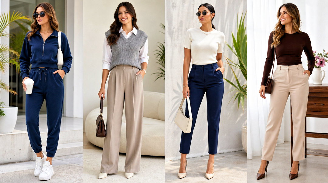 50 Two Pics Trouser and Tops for Chic Matching Looks Today