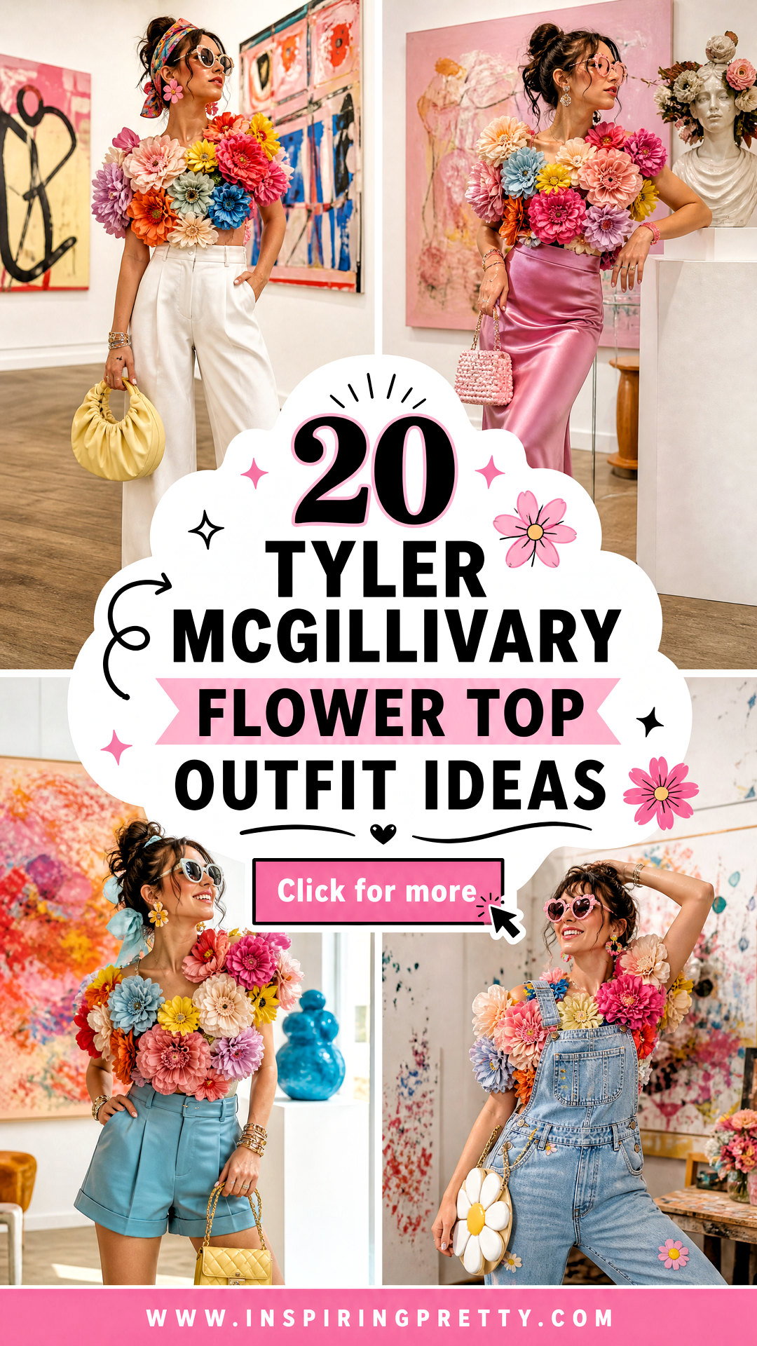 20 Tyler McGillivary Flower Top Outfit Ideas to Try Now - 20 Tyler McGillivary Flower Top Outfit Ideas to Try Now