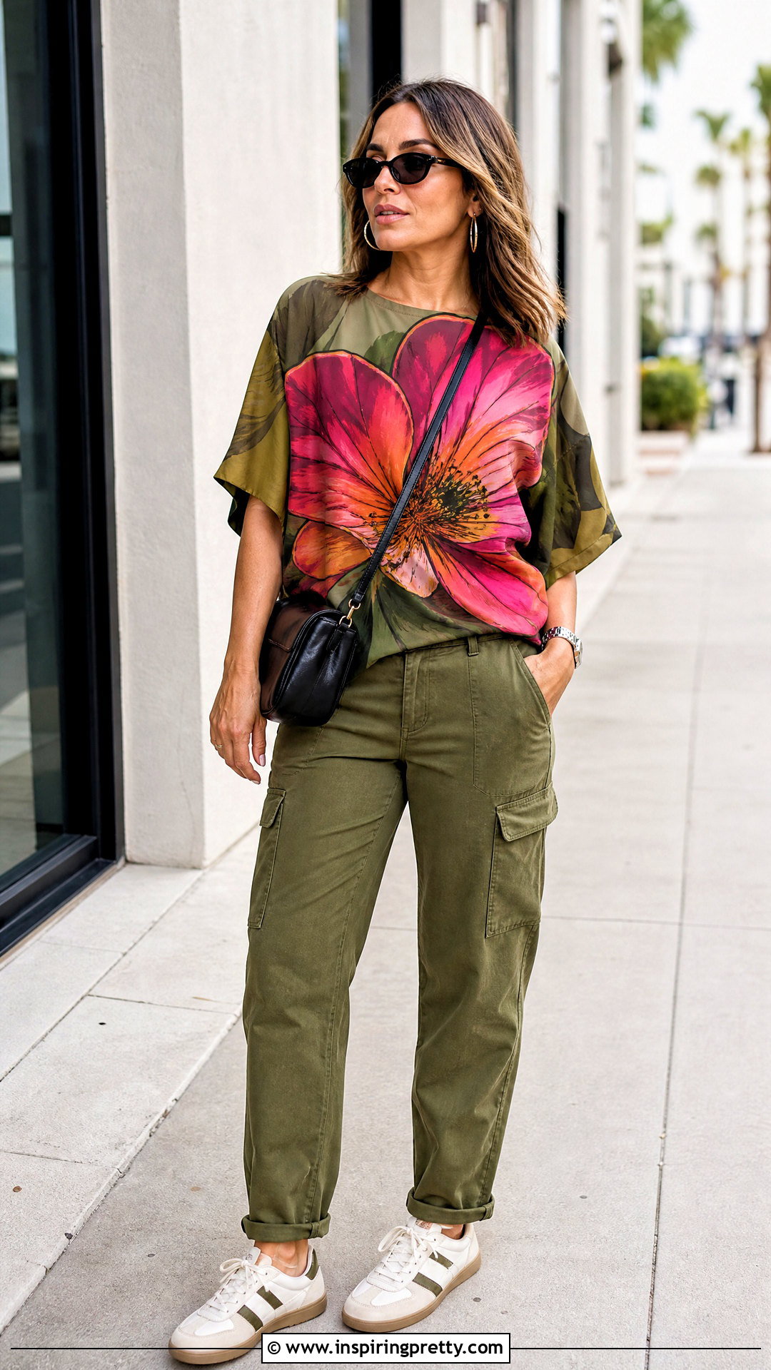 Tyler McGillivary Flower Top With Cargo Pants - 20 Tyler Mcgillivary Flower Top outfit ideas