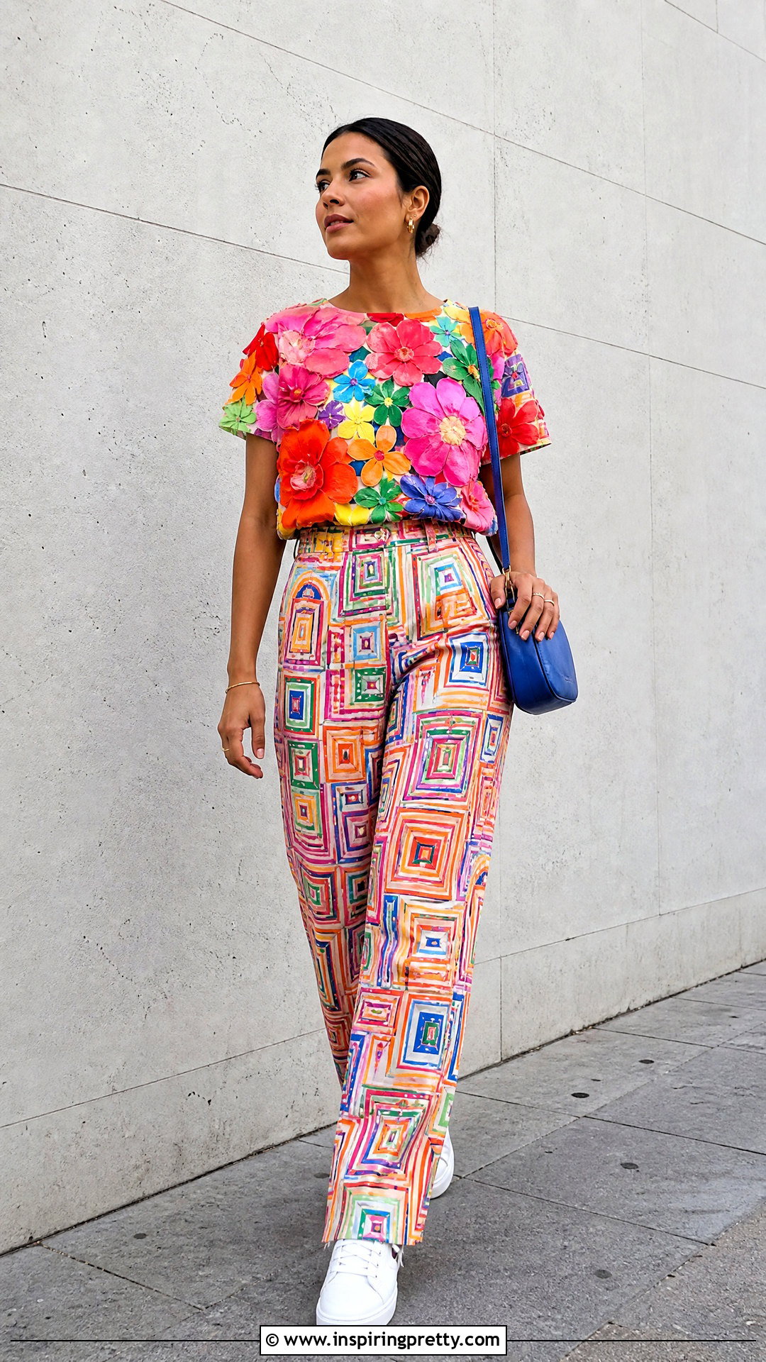 Tyler McGillivary Flower Top With Printed Pants - 20 Tyler Mcgillivary Flower Top outfit ideas