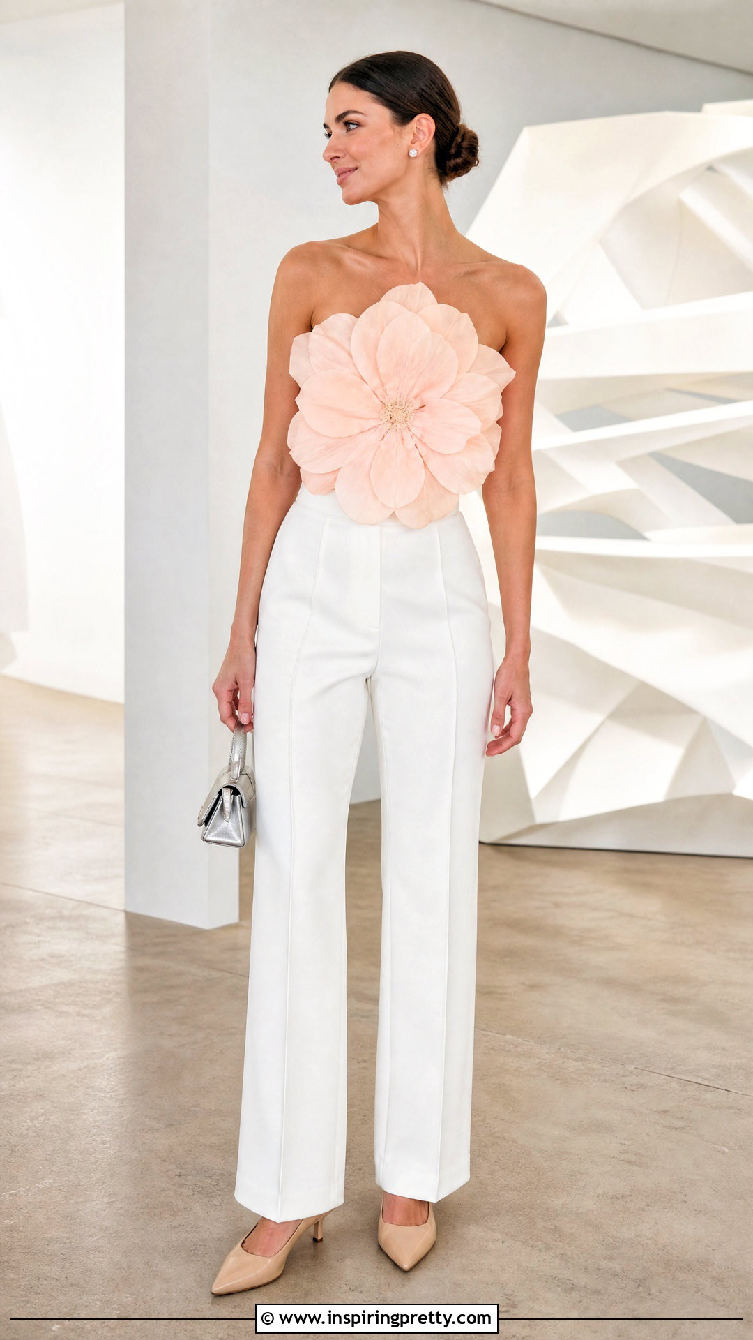 Tyler McGillivary Flower Top With White Trousers - 20 Tyler Mcgillivary Flower Top outfit ideas