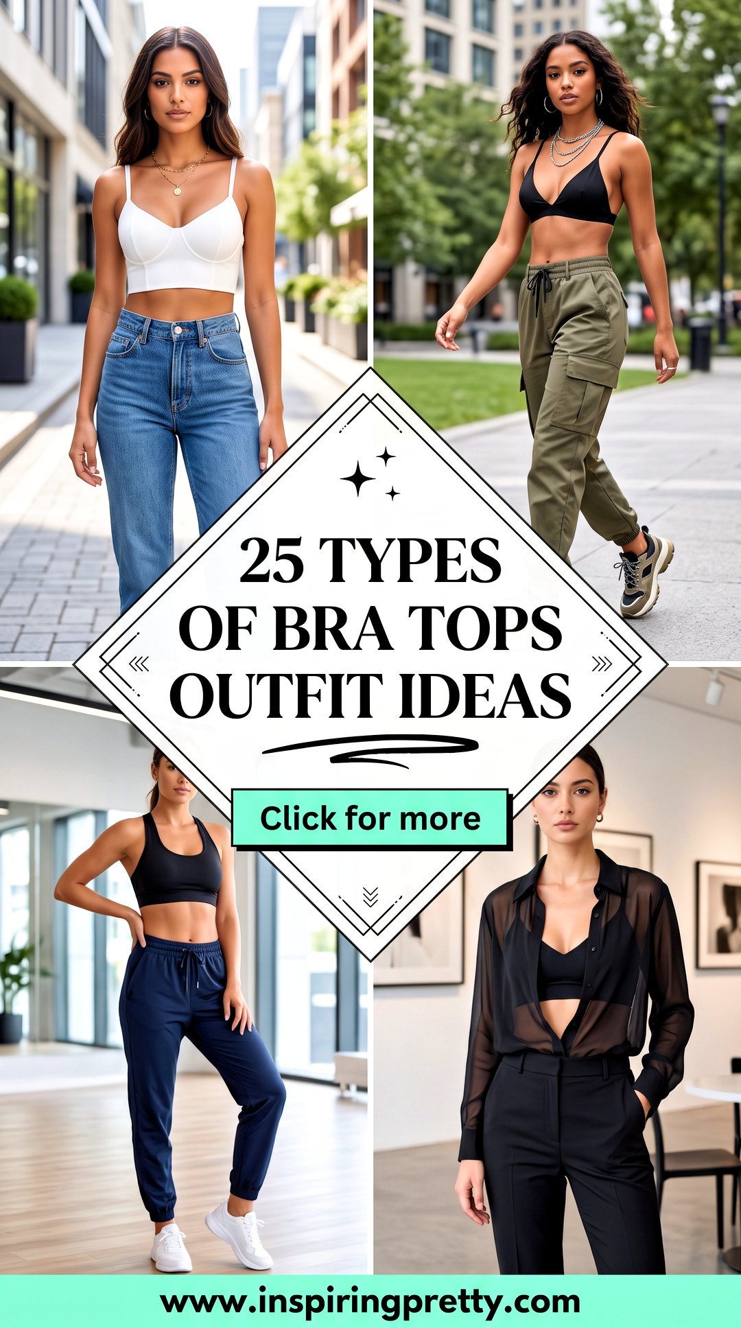 25 Types of Bra Tops Outfit Ideas for Every Fashion Mood - 25 Types of Bra Tops Outfit Ideas for Every Fashion Mood