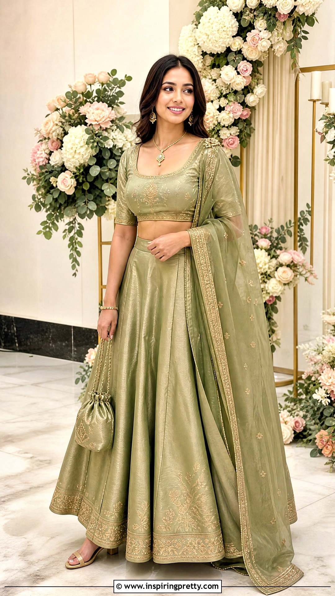 U Neck Lehenga Top - 50 lehenga top design ideas