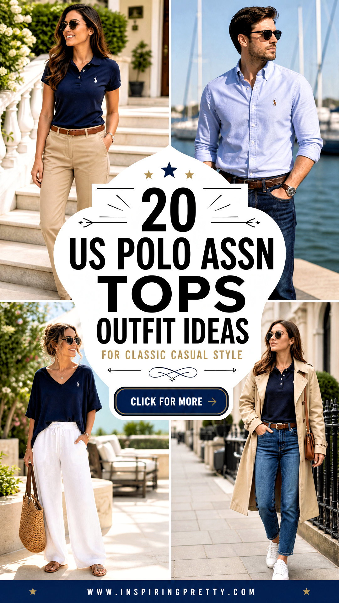 20 US Polo Assn Tops Outfit Ideas for Classic Casual Style - 20 US Polo Assn Tops Outfit Ideas for Classic Casual Style