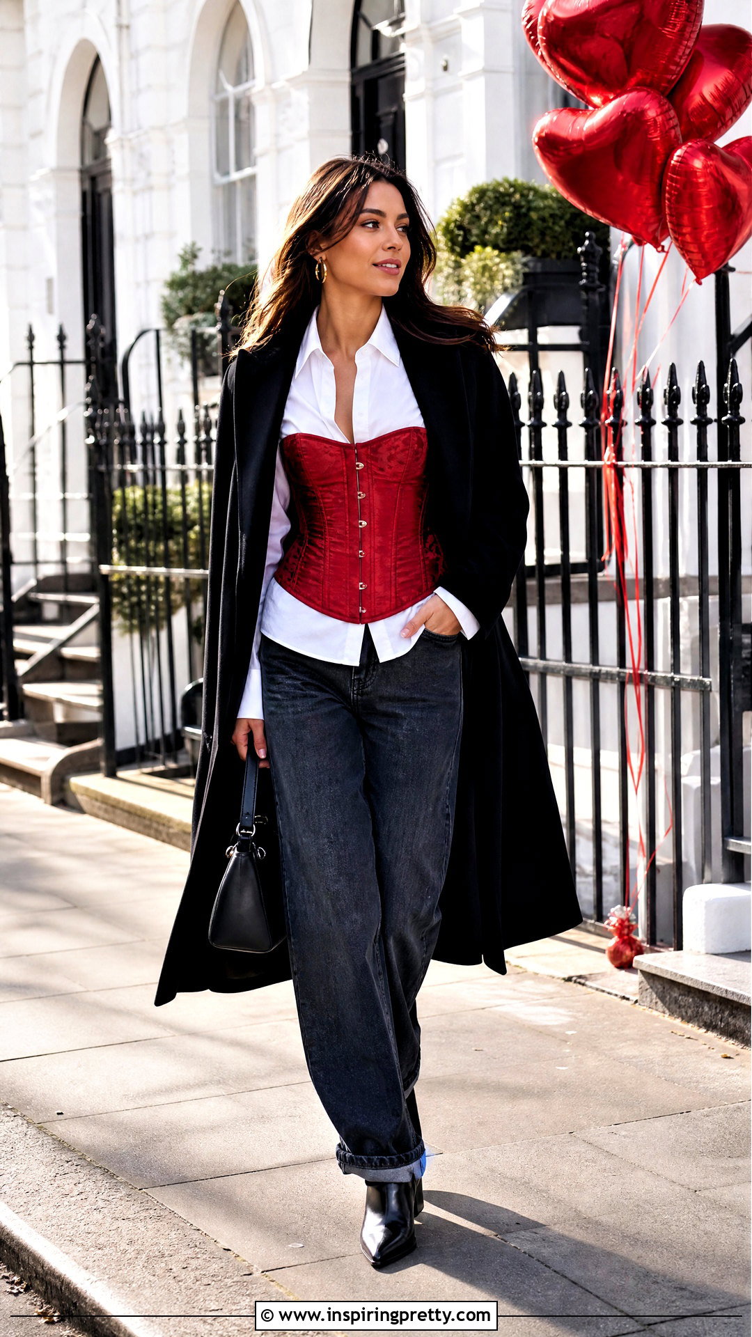 Underbust Corset With White Shirt And Jeans - 20 valentines corset tops