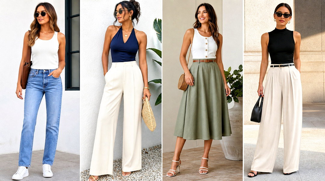 20 Unique Tank Top Ideas for Standout Warm-Weather Outfits