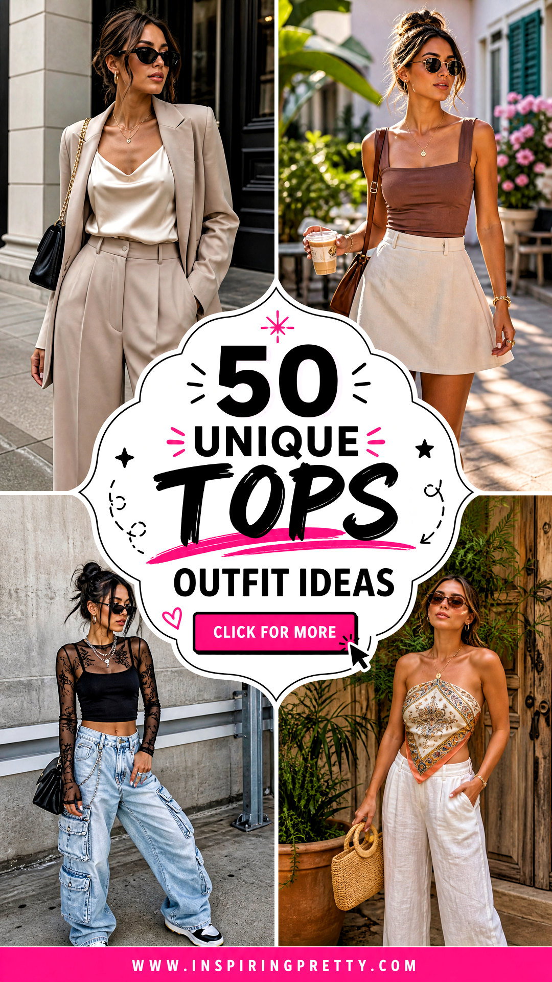 50 Unique Tops Outfit Ideas for Standout Everyday Style - 50 Unique Tops Outfit Ideas for Standout Everyday Style