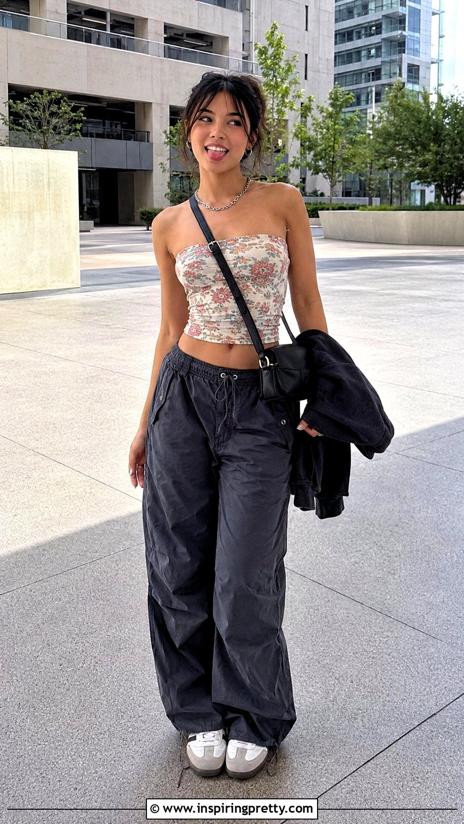 Urban Outfitters Floral Tube Top With Parachute Pants - 25 Urban Outfitters Floral Tops
