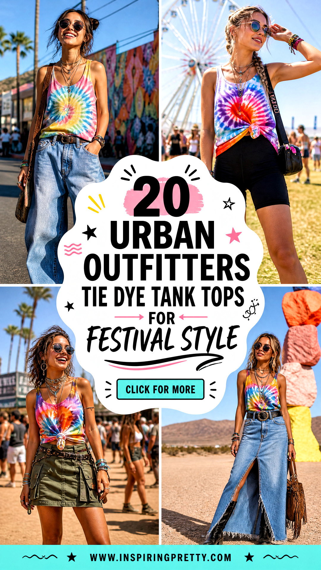 20 Urban Outfitters Tie Dye Tank Tops for Festival Style - 20 Urban Outfitters Tie Dye Tank Tops for Festival Style