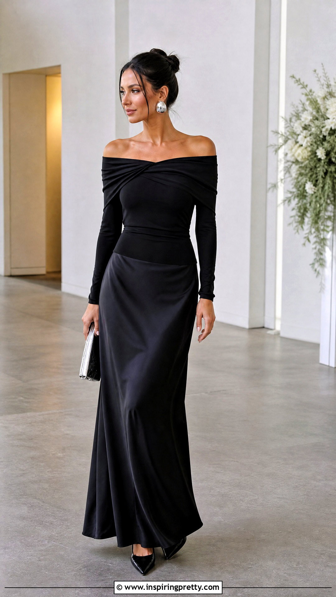Ursula Top With Black Maxi Skirt - 20 ursula top outfit ideas