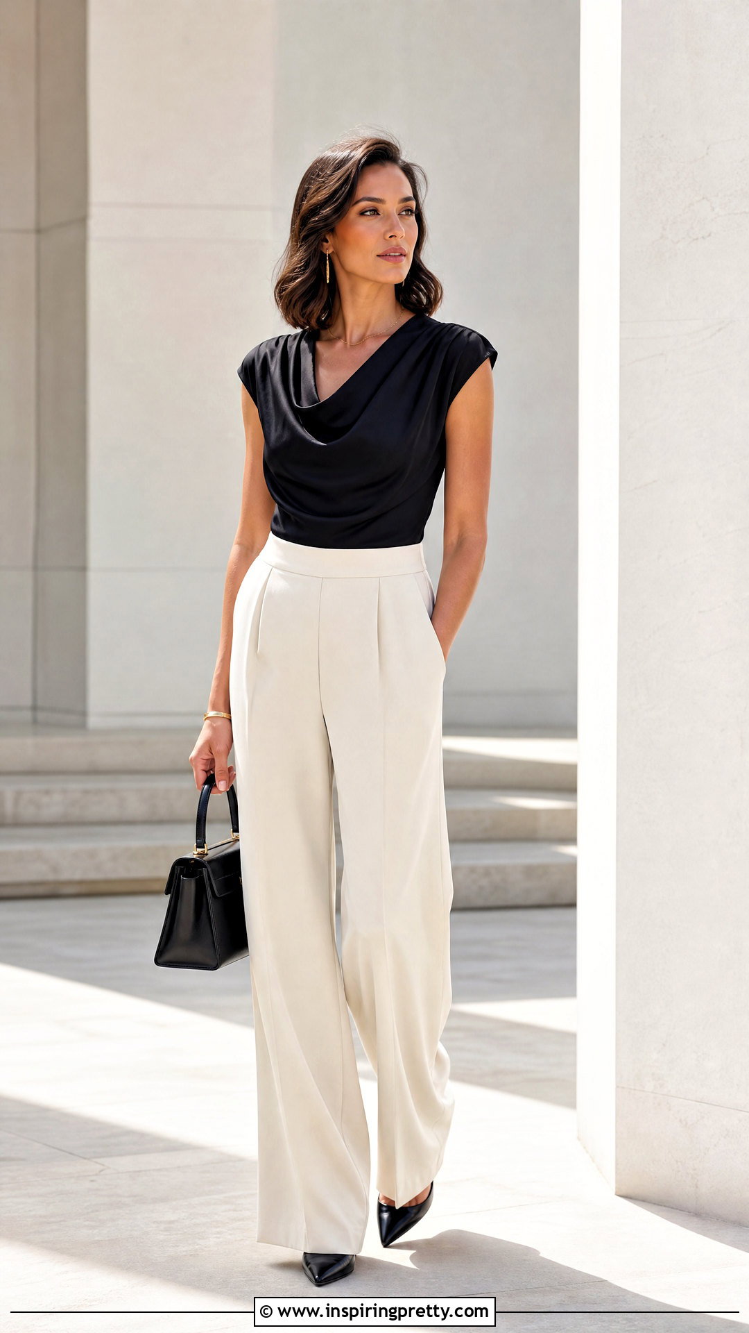 Ursula Top With Wide Leg Trousers - 20 ursula top outfit ideas