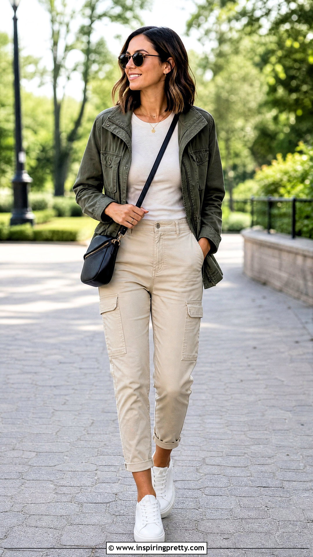 Utility Jacket And Cargo Pants Outfit - 50 top outfits for women