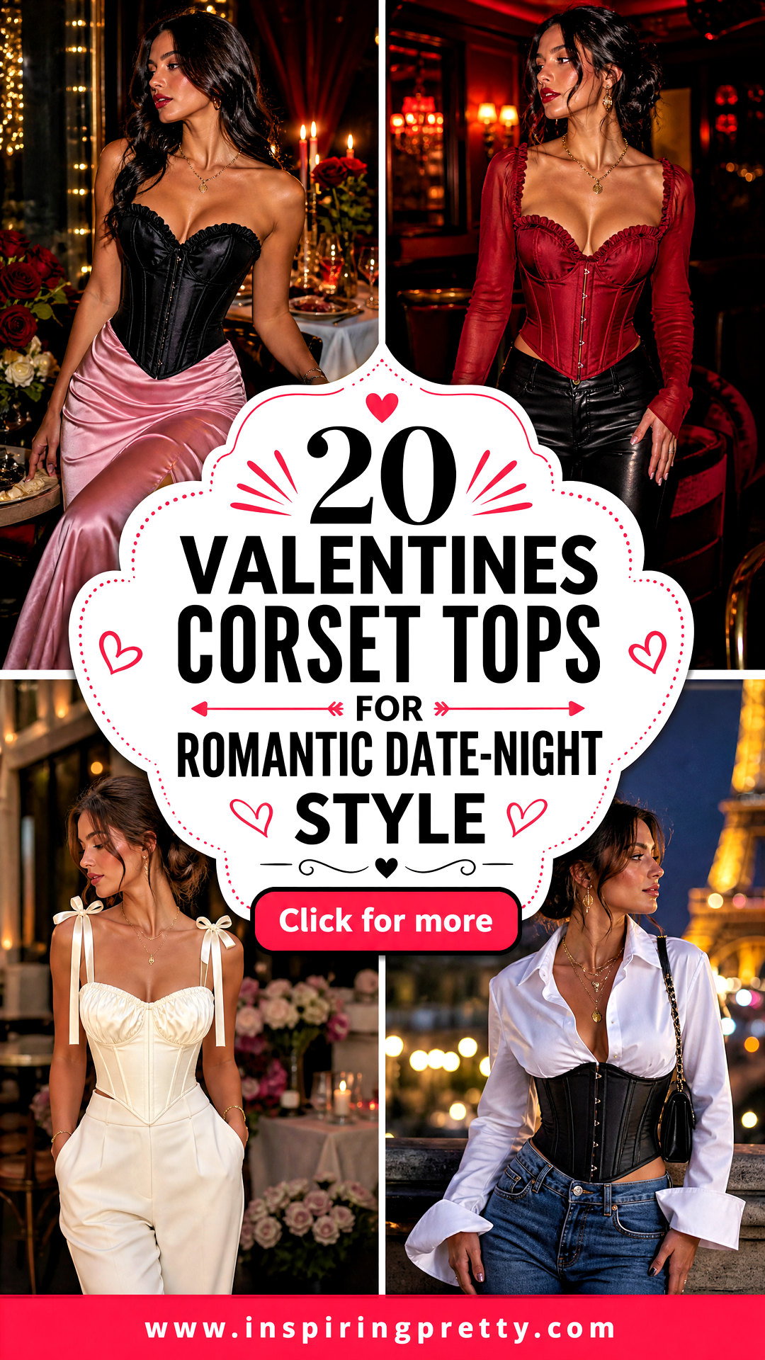 20 Valentines Corset Tops for Romantic Date-Night Style - 20 Valentines Corset Tops for Romantic Date-Night Style