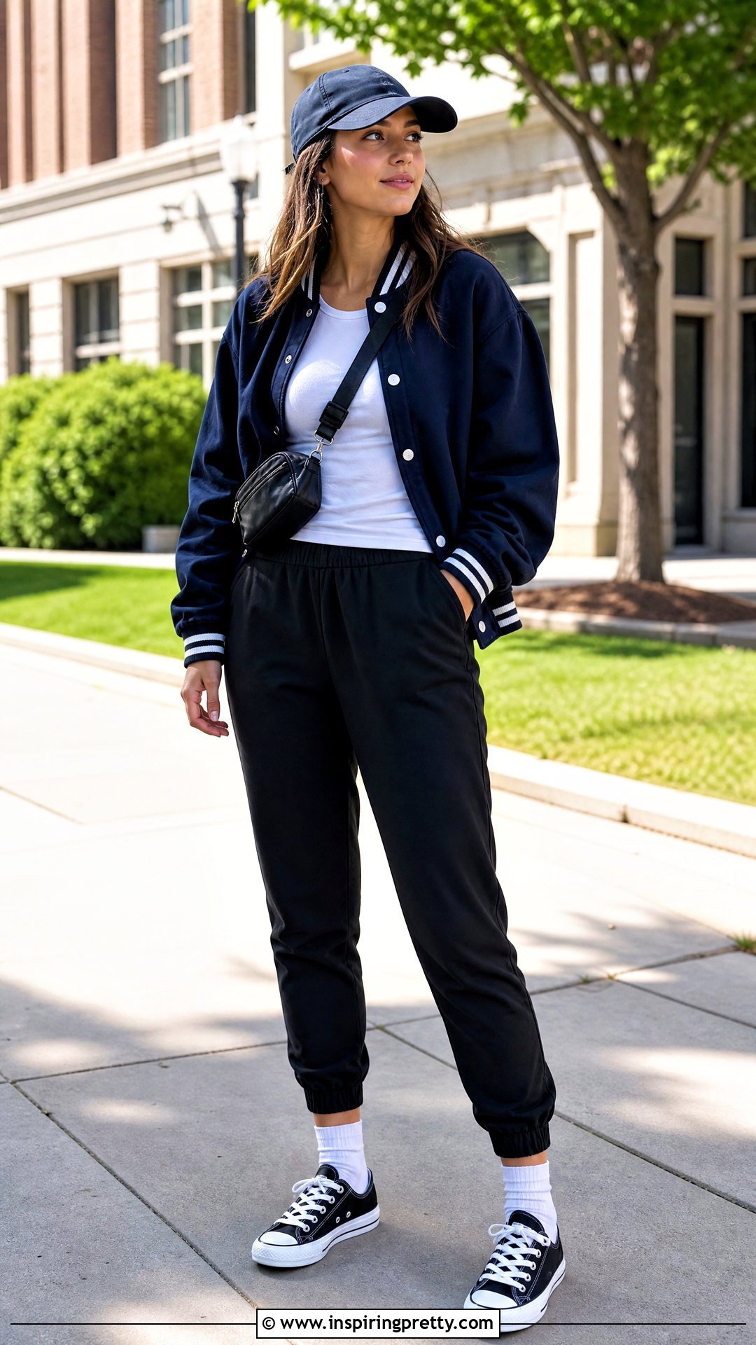 Varsity Jacket And Joggers Deportivo Mujer Outfit - 50 top deportivo mujer outfits