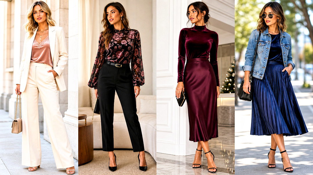 50 Velvet Tops Outfit Ideas for Luxe Day-to-Night Looks