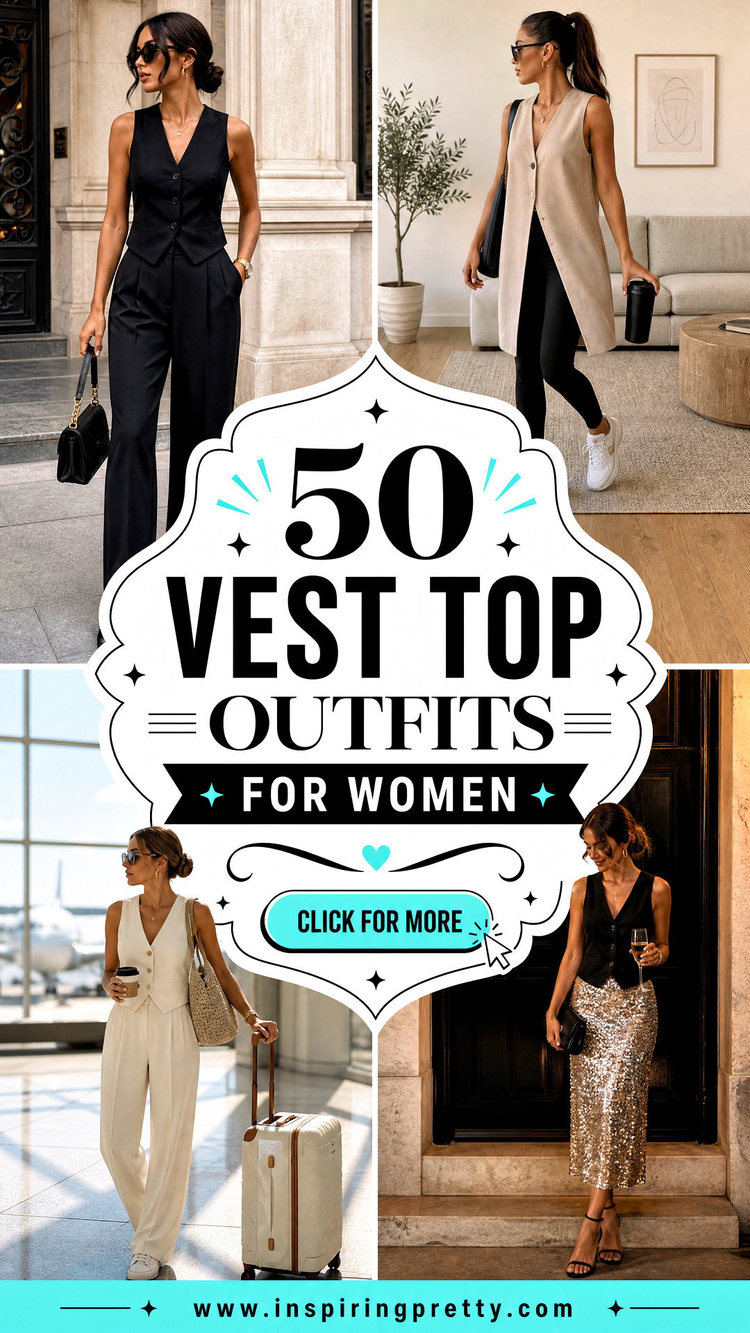 50 Vest Top Outfits for Women Chic Layers for Every Season - 50 Vest Top Outfits for Women: Chic Layers for Every Season