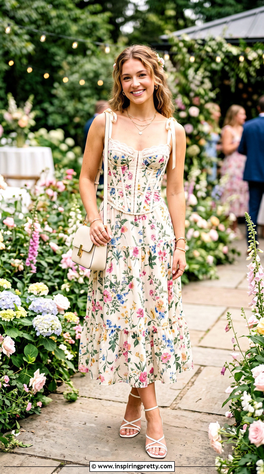 Victoria Secret Floral Corset Top With Matching Floral Skirt - 20 victoria secret floral corset top outfit ideas