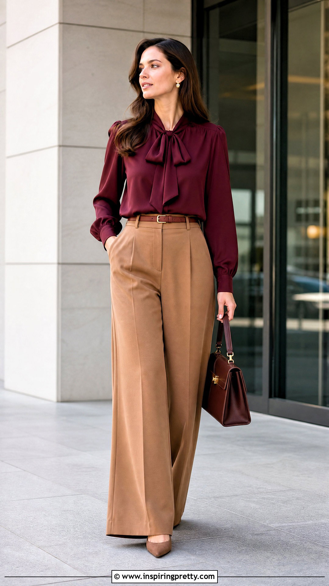 Vintage Bow Blouse Outfit - 50 vintage tops outfit ideas
