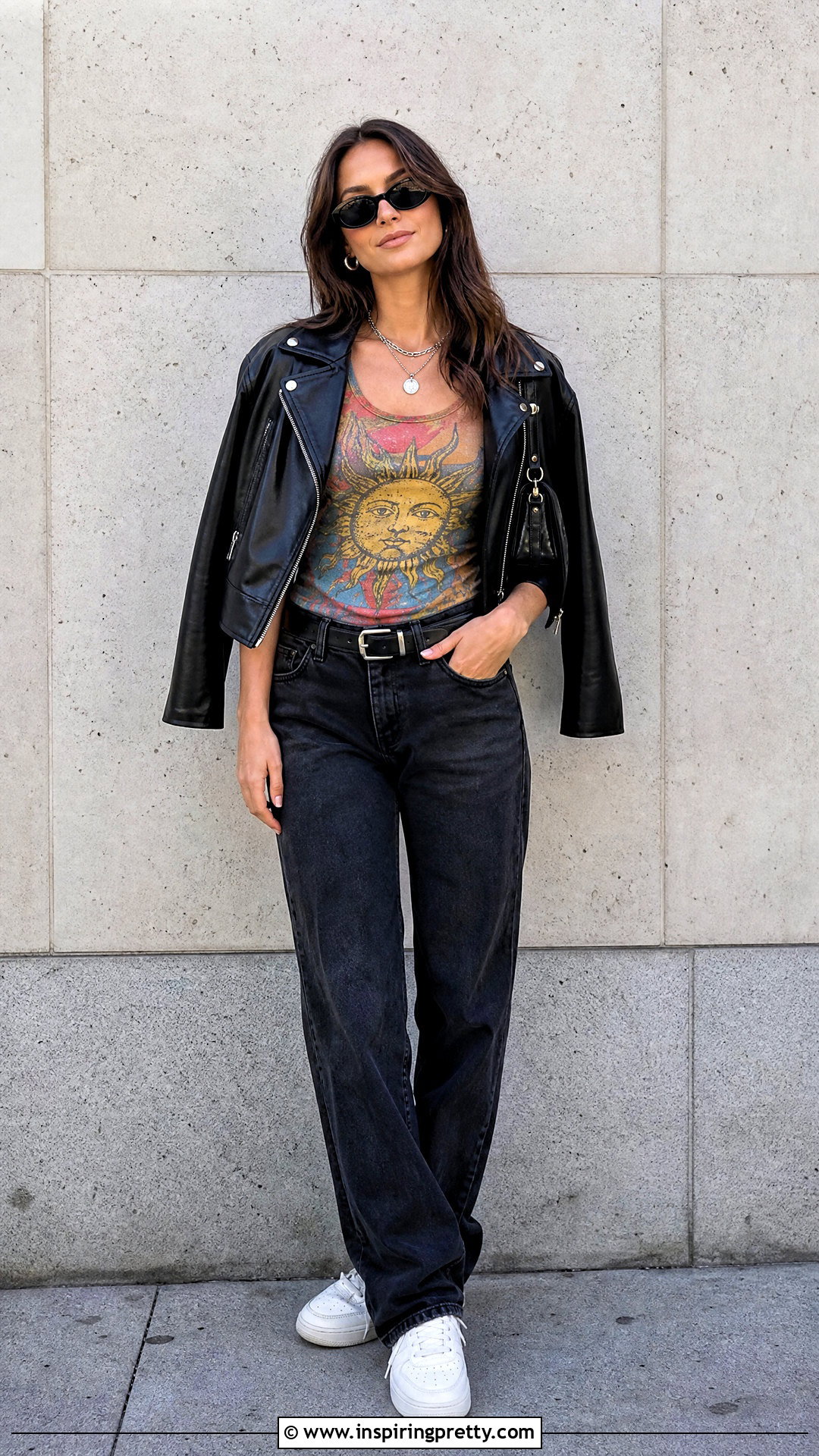 Vintage Graphic Tank Top With Black Jeans - 20 vintage graphic tank tops outfit ideas