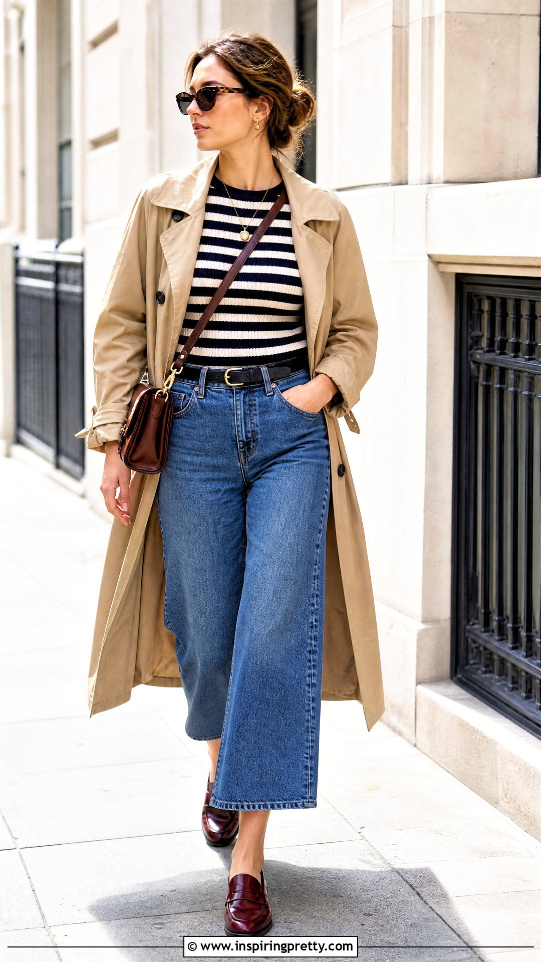Vintage Striped Knit Top Outfit - 50 vintage tops outfit ideas