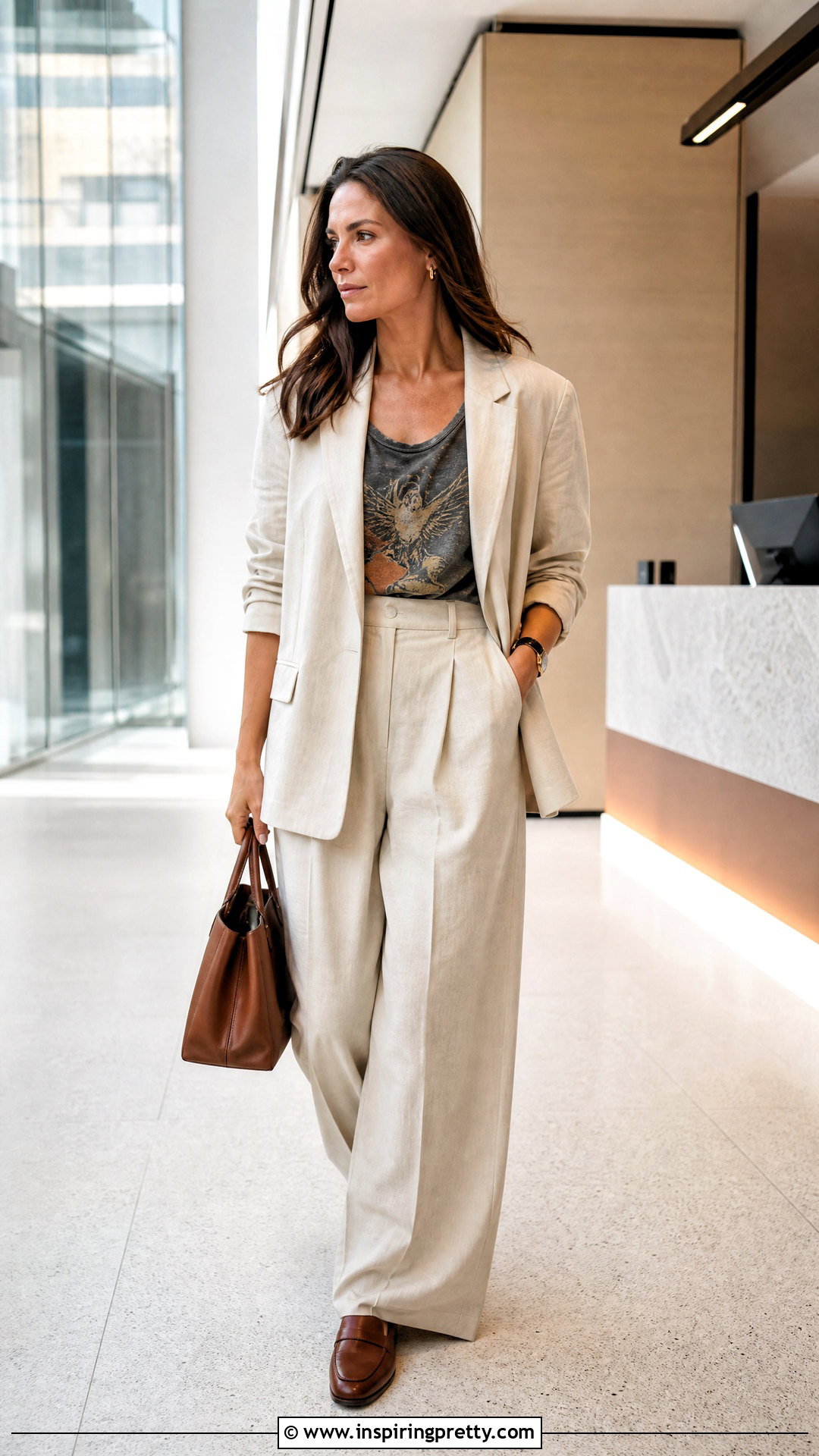 Vintage Tank Top With a Matching Suit - How To Style Vintage Tank Tops (20 Ways)