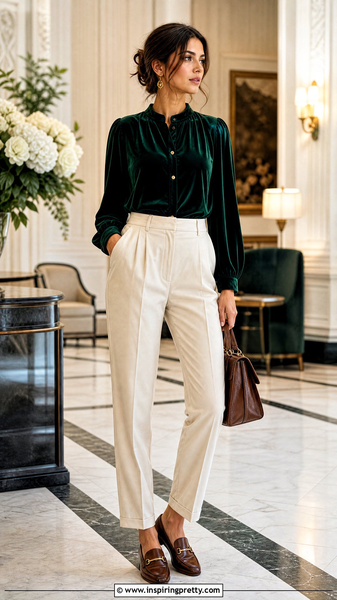 Vintage Velvet Top Outfit - 50 vintage tops outfit ideas