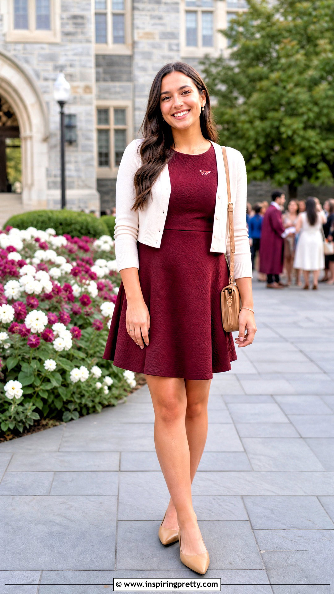 Virginia Tech Fit And Flare Dress With Flats - 20 virginia tech women's tops & dresses
