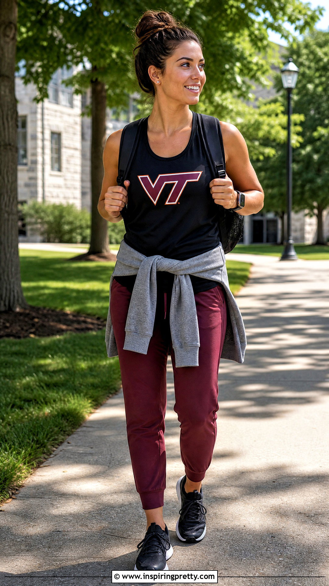 Virginia Tech Racerback Tank With Joggers - 20 virginia tech women's tops & dresses