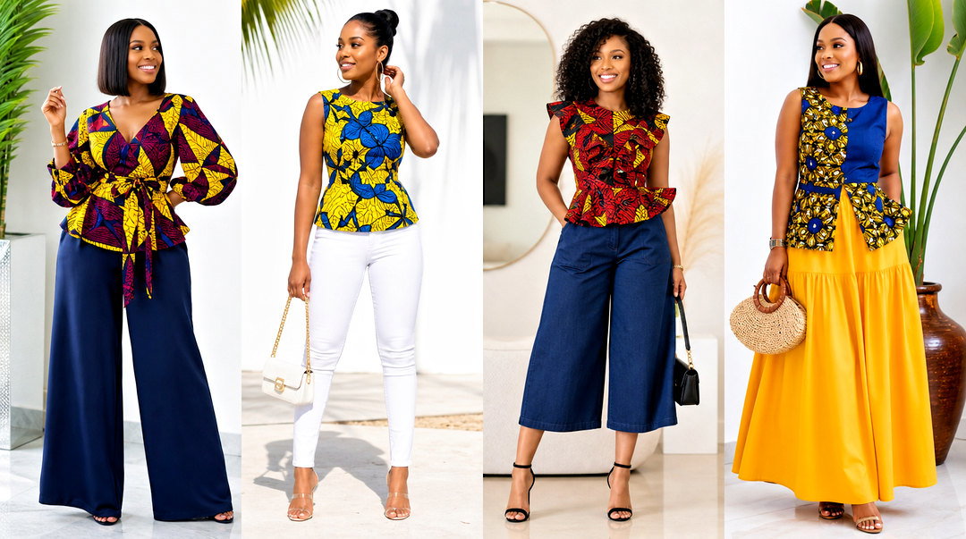 20 Vitenge Tops for Women to Elevate Your Everyday Style