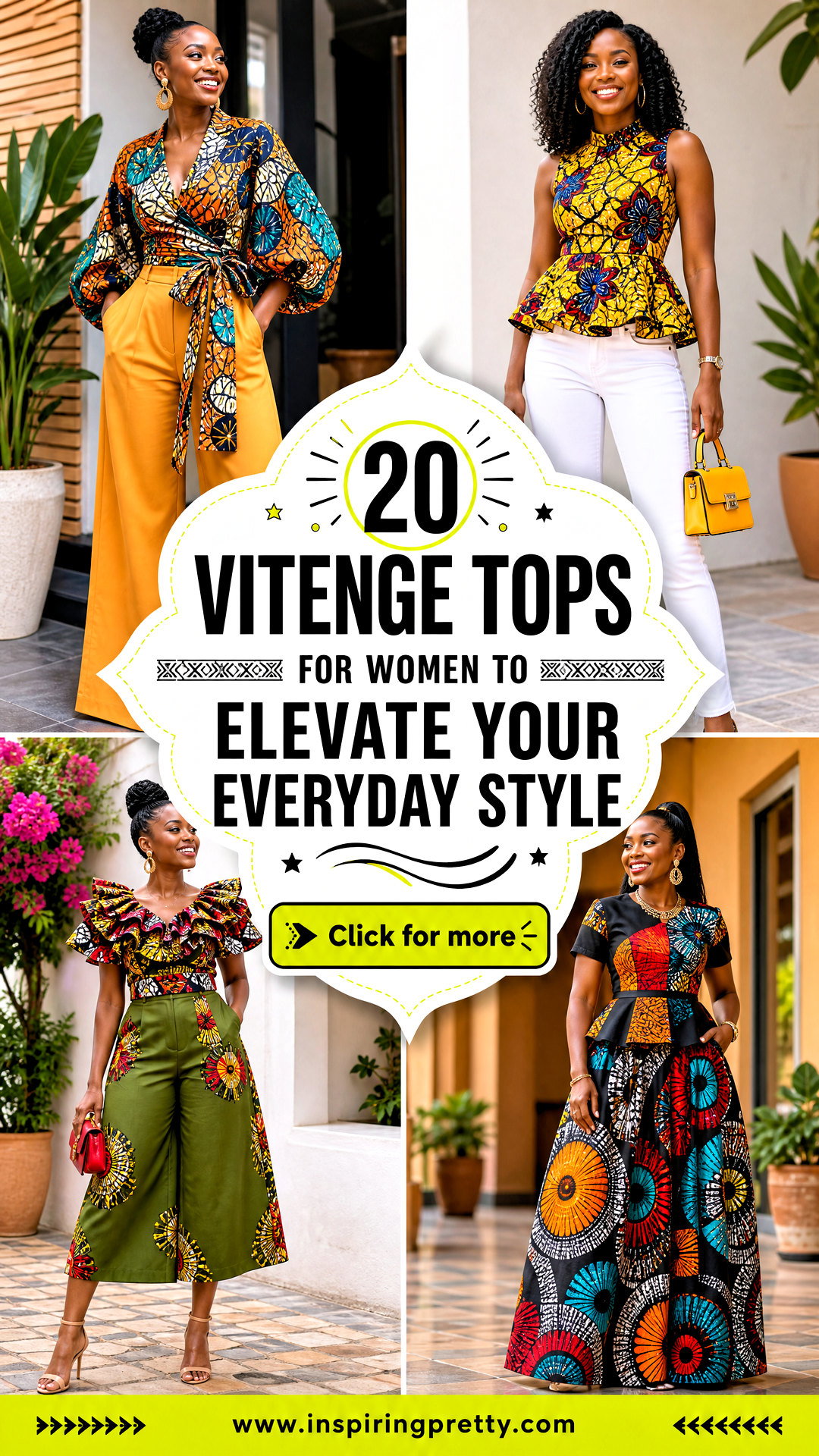20 Vitenge Tops for Women to Elevate Your Everyday Style - 20 Vitenge Tops for Women to Elevate Your Everyday Style