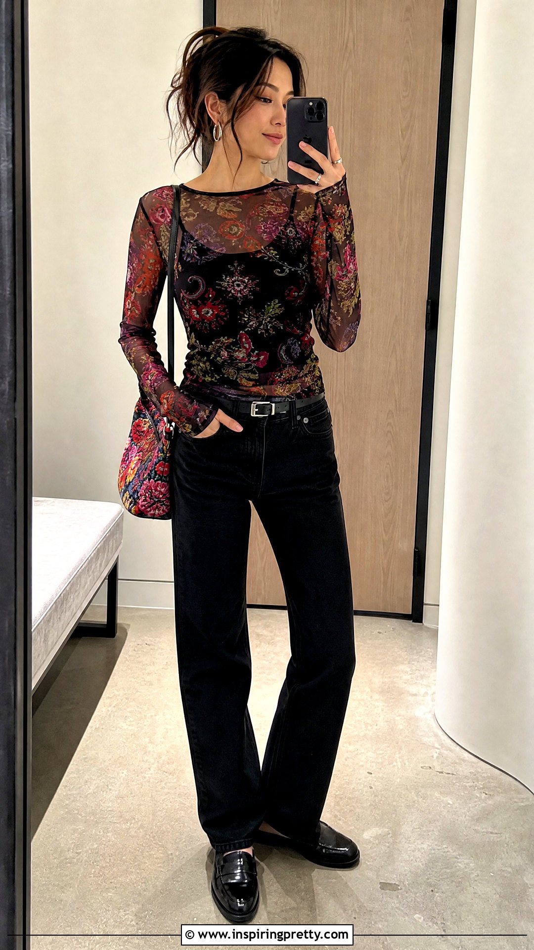 Vivienne Tam Mesh Top With Black Jeans - 20 vivienne tam mesh top outfit ideas