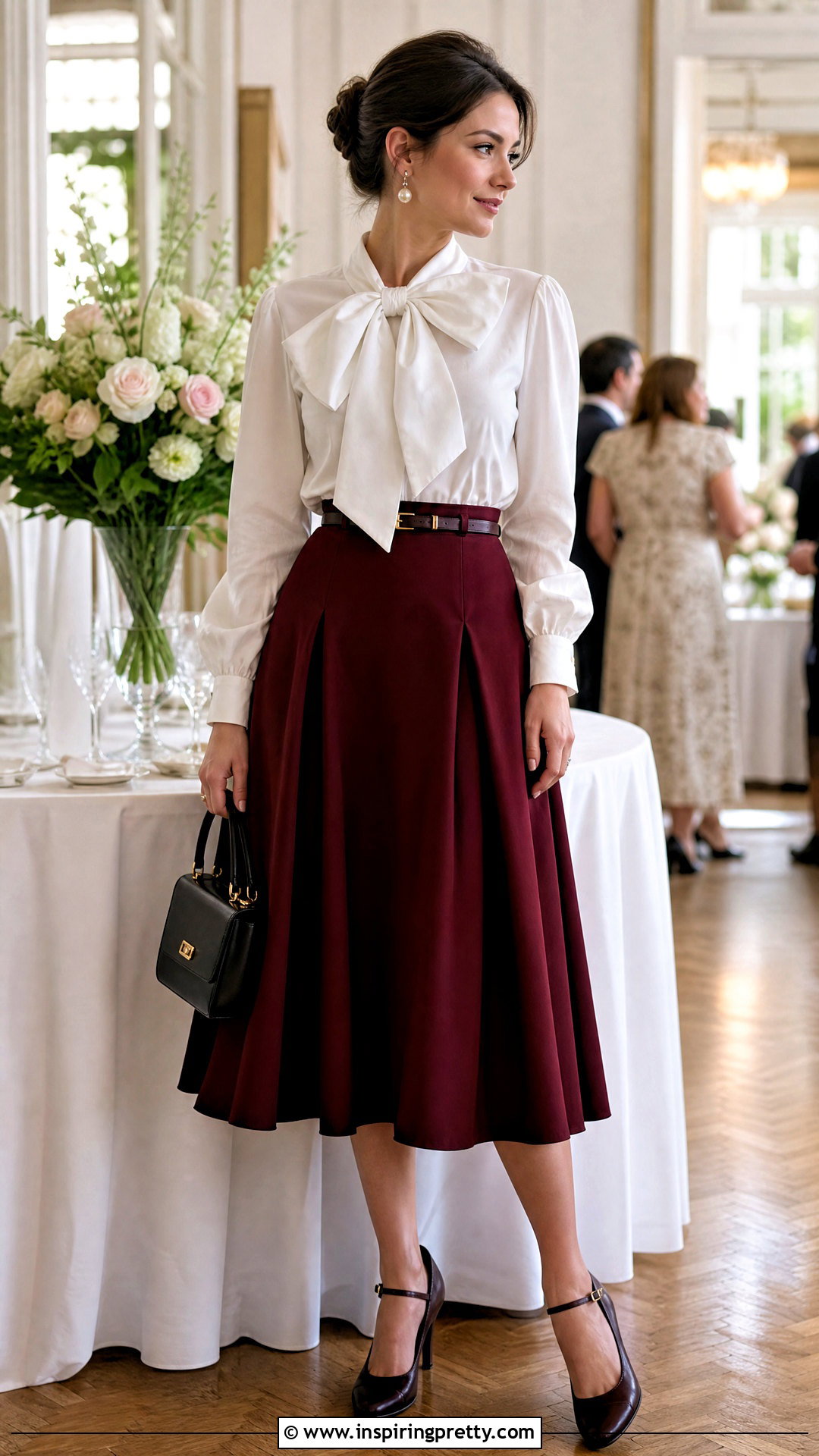 Vivienne Westwood Bow Top With Flared Skirt - 50 vivienne westwood top outfit ideas
