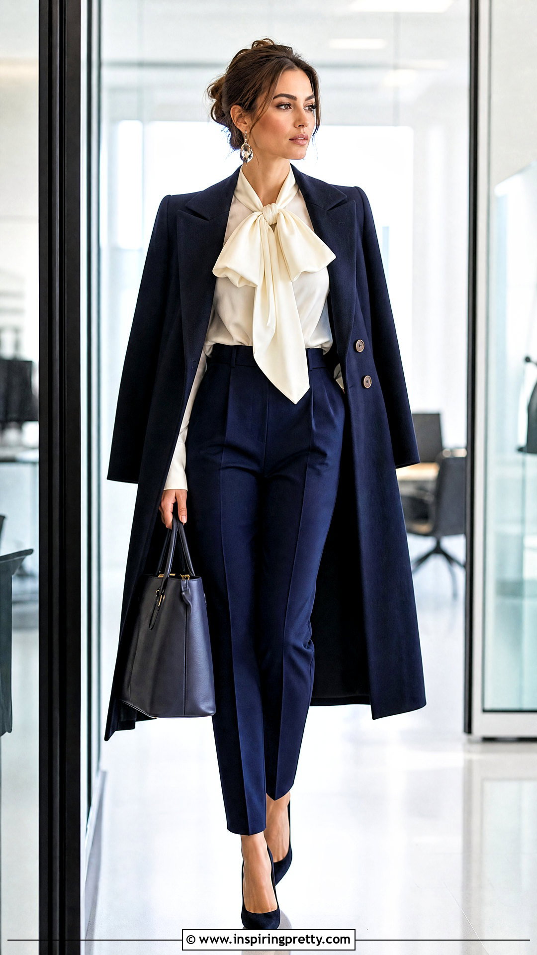 Vivienne Westwood Bow Top With Pencil Pants - 50 vivienne westwood top outfit ideas